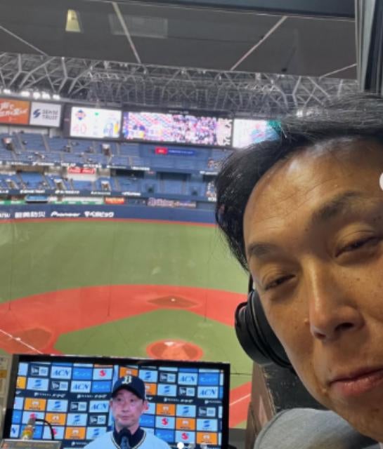 宮本慎也、解説を担当。ヒーローインタビューに感動！？