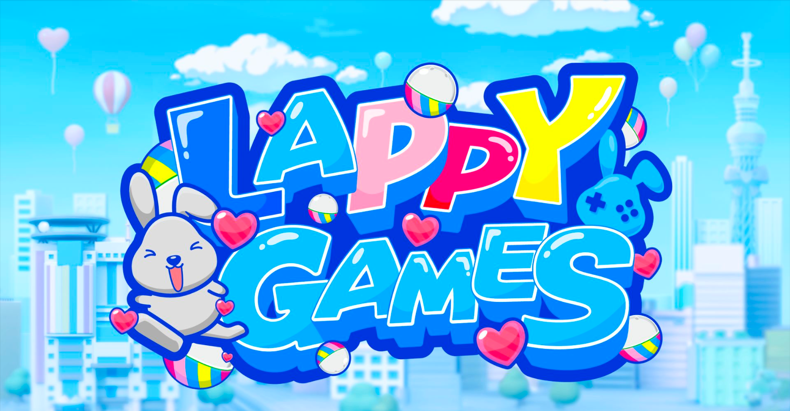 TBS「ラヴィット！」のマスコットが主役に！Switch・Steam向け対戦アクション『LAPPY GAMES』が登場