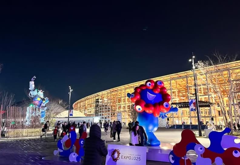 「足と腰が限界になるまで歩きました笑」川田裕美、万博プライベート旅で全力満喫の1日！