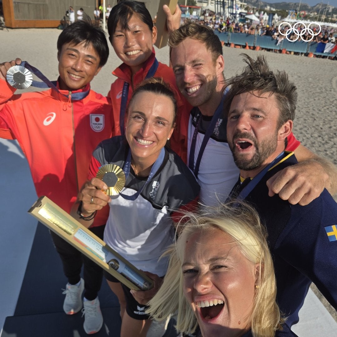 「みんな眩しそう笑」セーリング混合のセルフィーショットが話題に