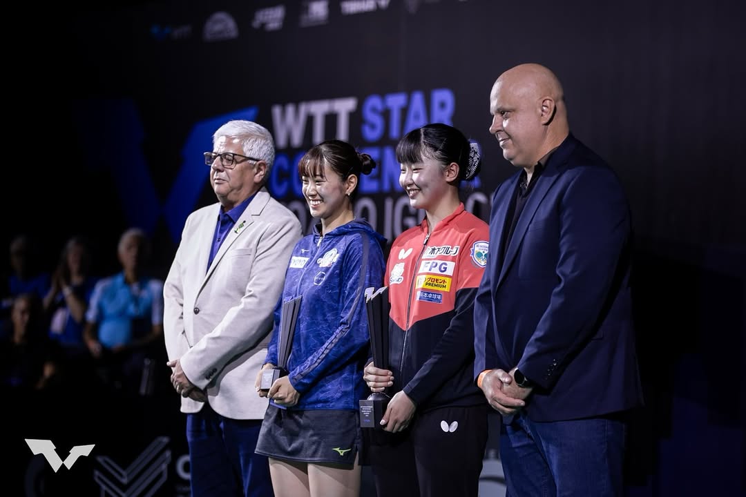 日本勢が表彰台を独占！WTTシングルス準優勝の長﨑美柚が次戦への意気込みを投稿