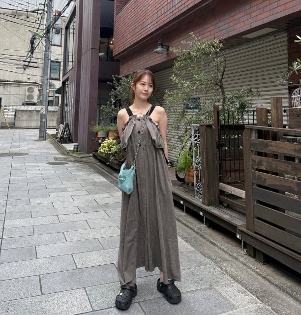 川口葵、うっかりクロックスのまま街に出たのに全身バランスで完封勝利