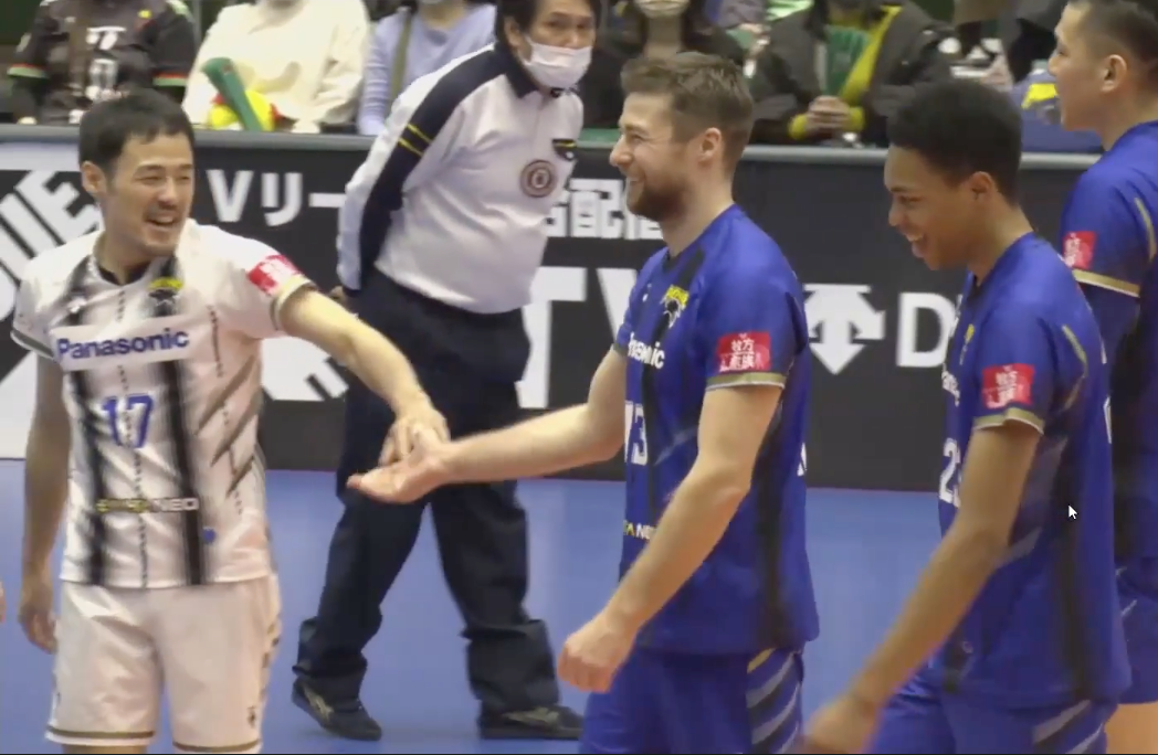 Ｖリーグ男子　パナソニックパンサーズ vs. JTサンダーズ広島  2022/2/20【ハイライト】
