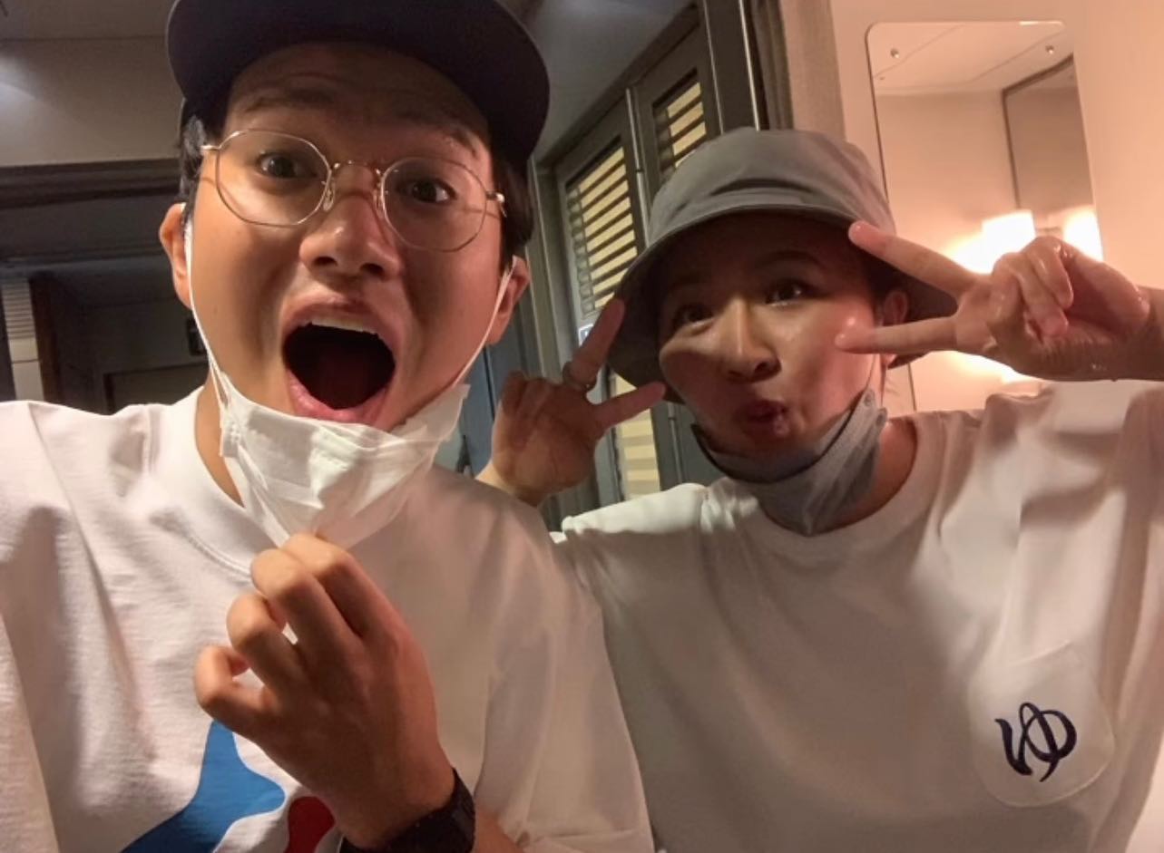 「スゴイ偶然ですね💖♪」丸山桂里奈さんがミキの亜生さんと新幹線で遭遇！？