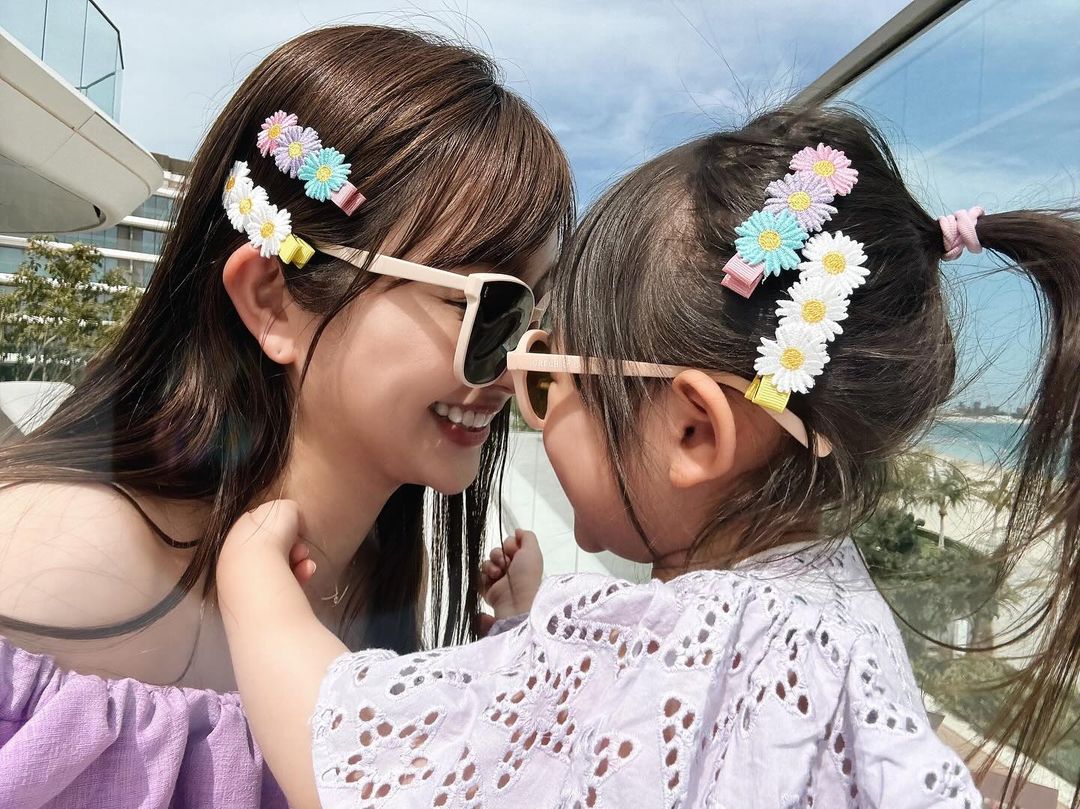 菊地亜美が家族旅行でドバイへ「まるでお姫様」