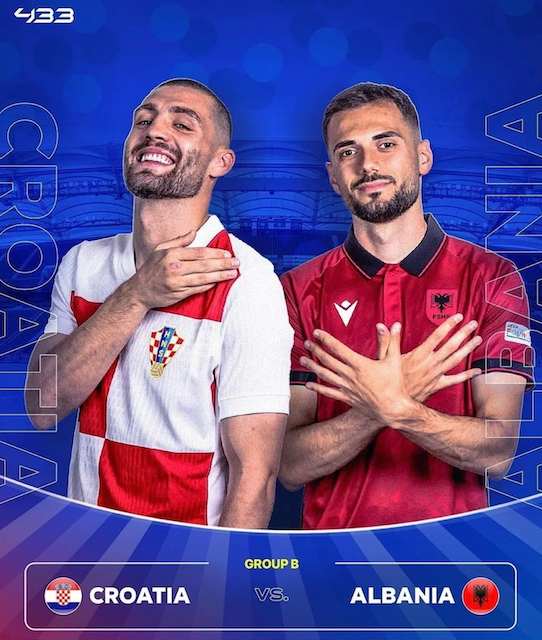決勝トーナメント進出に向けて大事な一戦‼︎ クロアチア vs. アルバニア