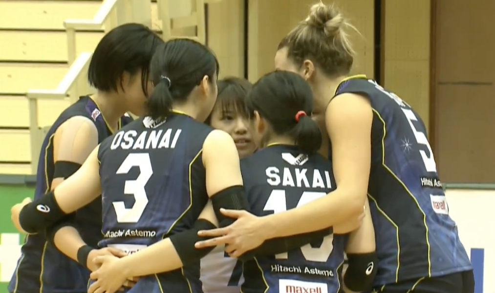 Ｖリーグ女子　日立Astemoリヴァーレ vs. トヨタ車体クインシーズ 2021/11/14【ハイライト】