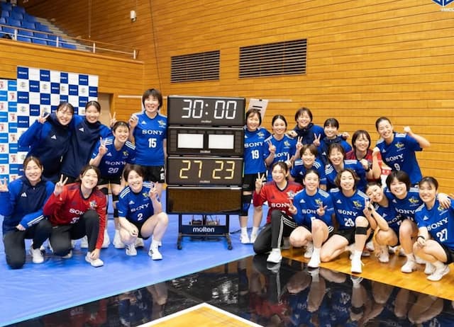 女子ハンドボール・大山めい、ブルーサクヤ躍動！『VAMOS！次戦も応援よろしく！』