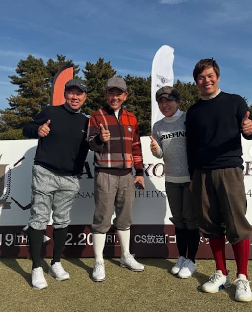 宮里美香、ヒッコリーゴルフを満喫！『最初のティーショットはテンプラでした 笑」