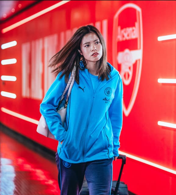 マンC長谷川 いざアーセナルとの開幕戦へ！