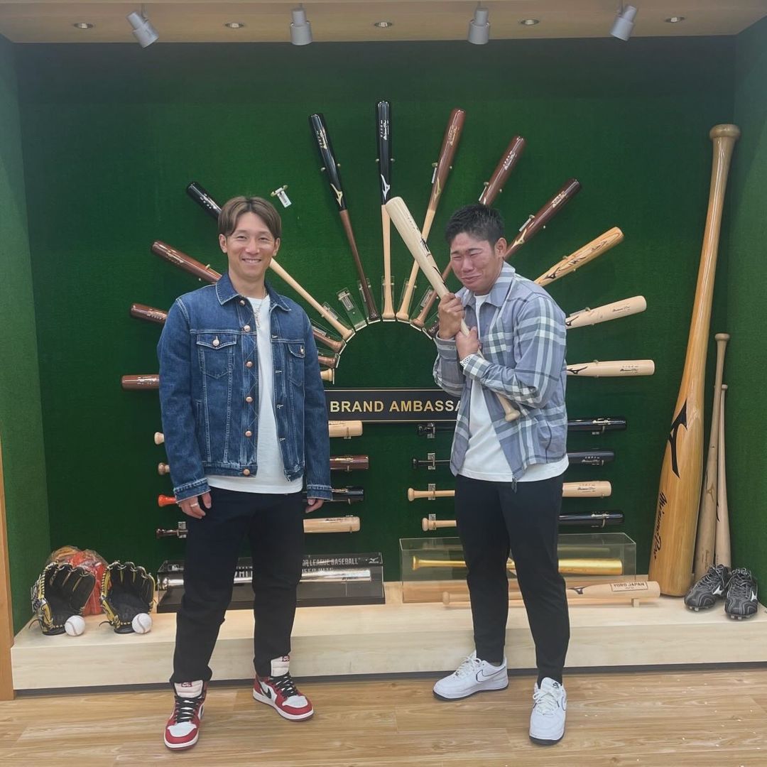 広島 坂倉将吾 ミズノさんの養老工場へ✨「楽しかったでしょうね😁🎵」