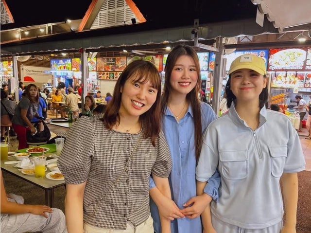 笑顔あふれる旅！卓球・笹尾明日香がシンガポールで旅ショット