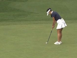 女子ゴルフ 河本結が4打差逆転！北海道meijiカップで魅せた真夏の大逆襲