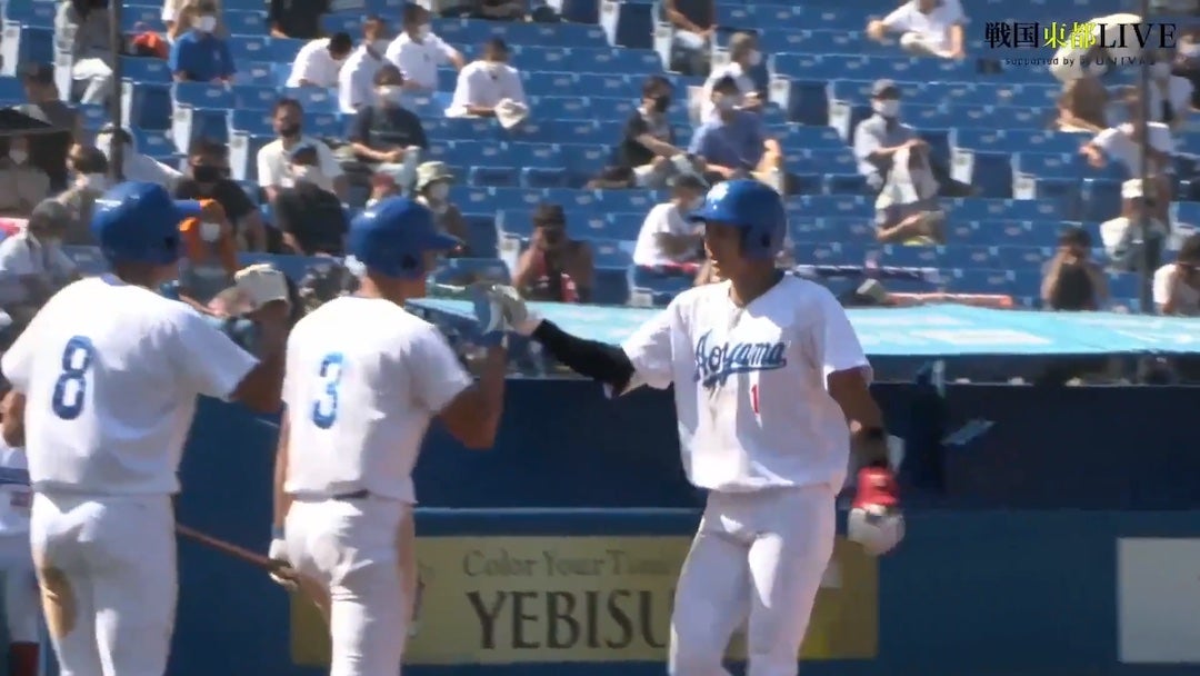 青山学院大学 vs 國學院大学（2回戦）東都大学野球（秋季1部）【ハイライト】