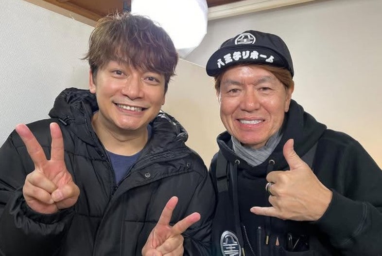 「嬉しいお知らせ」香取慎吾があの人気番組に出演決定！ヒロミとの2Sを公開