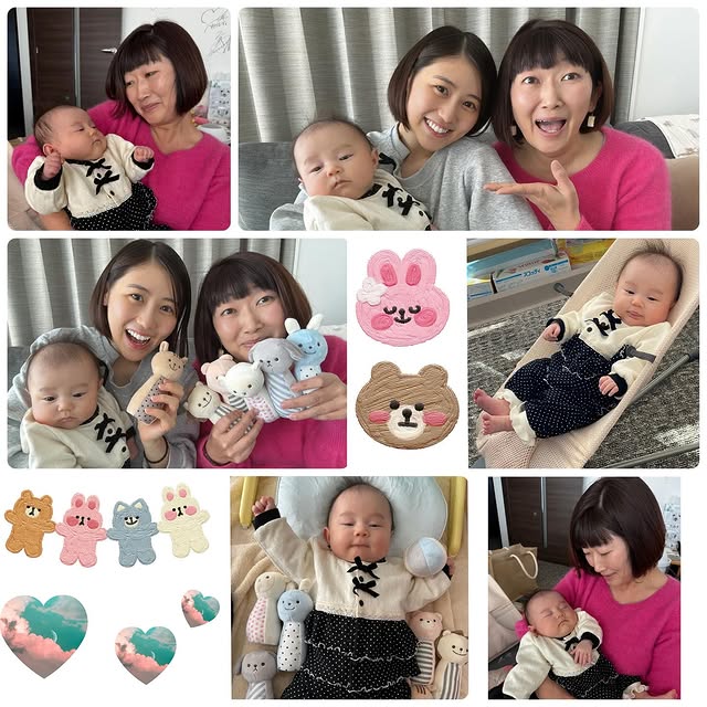 川村エミコ、西野未姫の娘にこりちゃんと初対面！「かわいい」の言い過ぎでアゴずれる！？