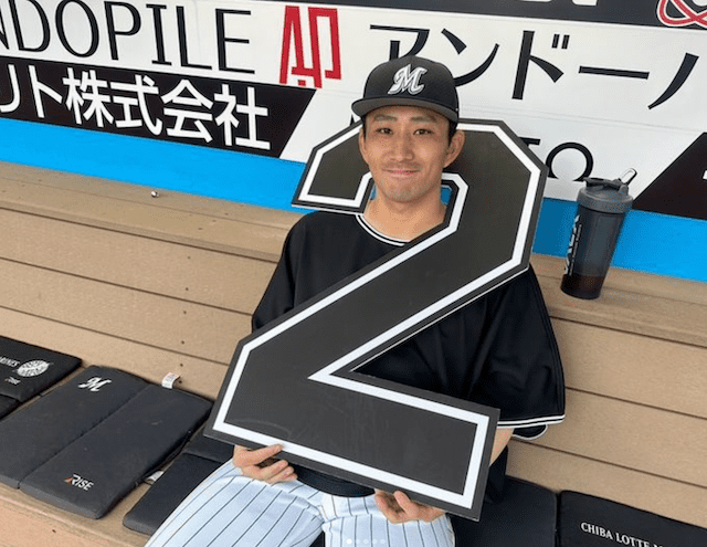 千葉ロッテマリーンズの小島和哉が今季2勝目をマーク