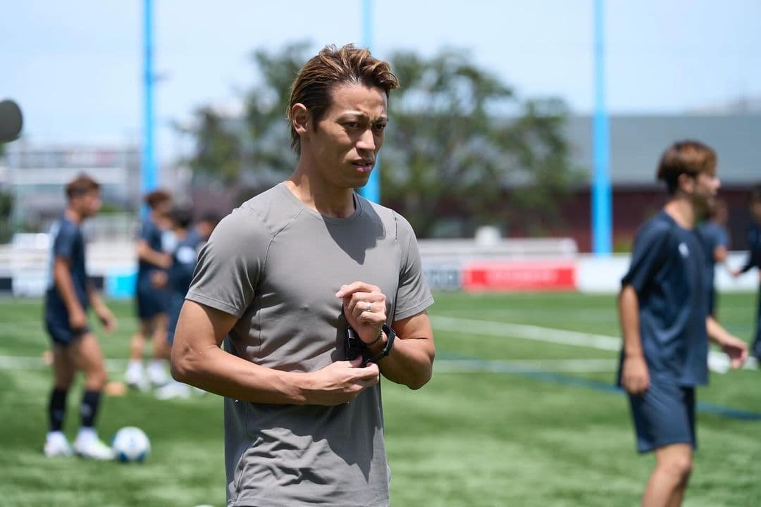 本田圭佑がEDO ALL UNITEDでの練習風景を公開！