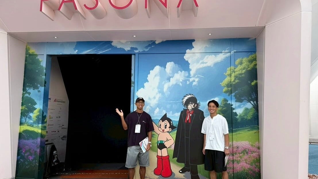 世界を駆けるサニブラウン、大阪万博で見せたリラックス姿が話題