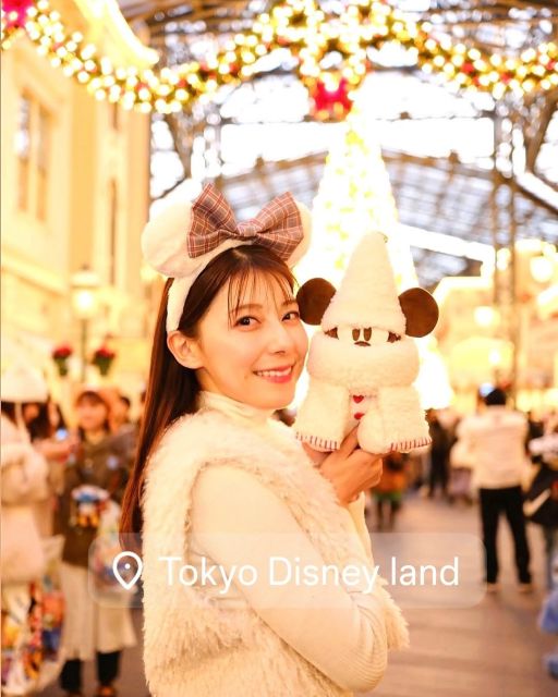 「一人でディズニー納めを」TBS・上村彩子アナ、可愛すぎる