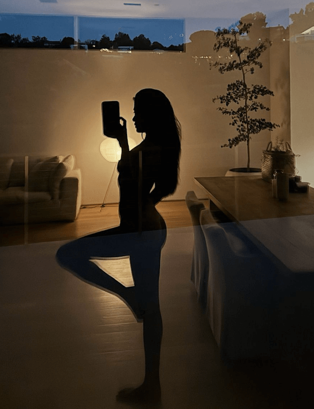 人気モデルが美ボディショットを公開！「素敵なシルエット」と話題に