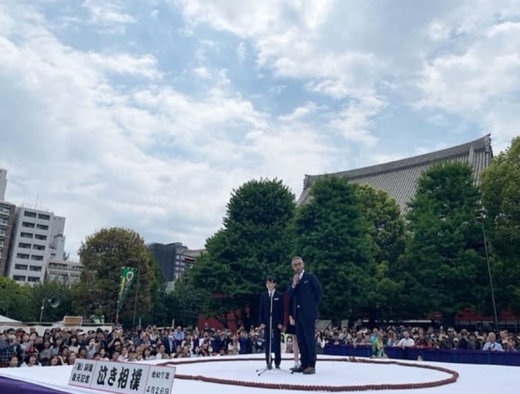 「泣き相撲って何！？(笑)」市川海老蔵が参加した真剣勝負が話題