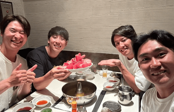 楽天若手投手陣がしゃぶしゃぶへ 牽引するのはあの"大投手"