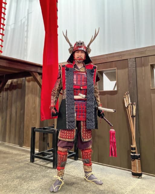 「NHKの番組で演じた真田幸村」タレント・JOYが鎧姿を披露