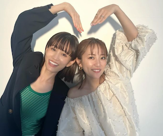 高橋みなみ 仲良し女優と''ラブラブ''2ショット「あつみな可愛い」