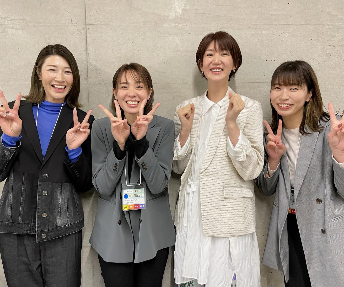 🌸春高バレー美人解説者4Sが話題に「最強メンバー！」