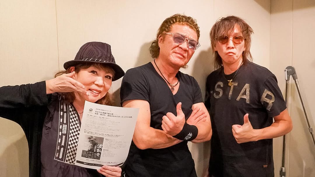 俳優・小沢仁志、Rio&はるみと久しぶりに再会した時のスリーショットを公開！