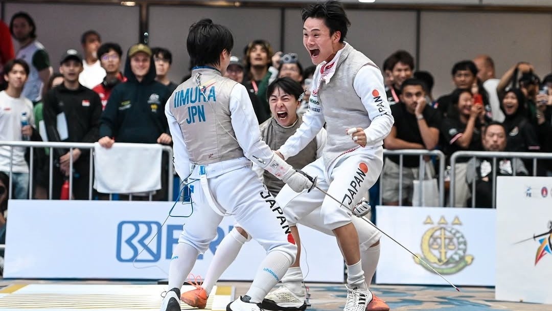 「団体で金メダル奪還」フェンシング・飯村一輝がアジア制覇に貢献