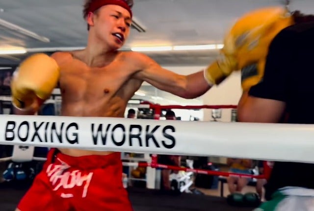 武尊が試合に向けて緊張感のあるスパーリングを公開！