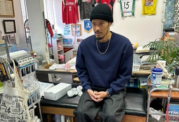 山口蛍が新しいインソールを着用！「使いやすいです！」