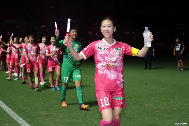 ヤンマーレディース脇阪麗奈、ホームでの今シーズン初勝利に歓喜「みんなナイスーースーパー」