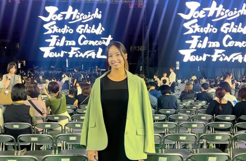 プロテニス・園田彩乃、感涙のスタジオジブリコンサート参加「人生最高の日に」