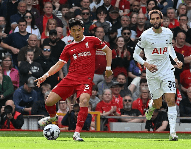 遠藤航がスパーズ戦の勝利を報告