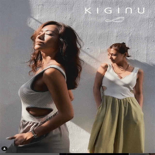 人気モデル・西内まりや、姉のプロデュースブランド「KIGINU(キギヌ)」を美麗フォトと共に紹介！