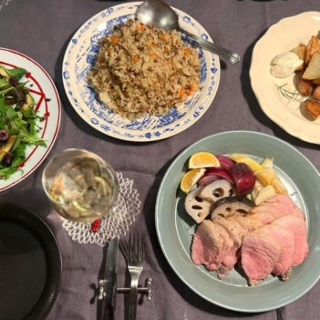 「マッハで夕飯つくりました」安田美沙子がイブの夜に家族でしっぽり晩ご飯！