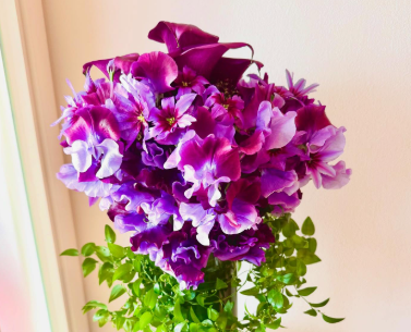 「おはよう〜」夏木マリ、美しい花とともにポジティブメッセージを発信！