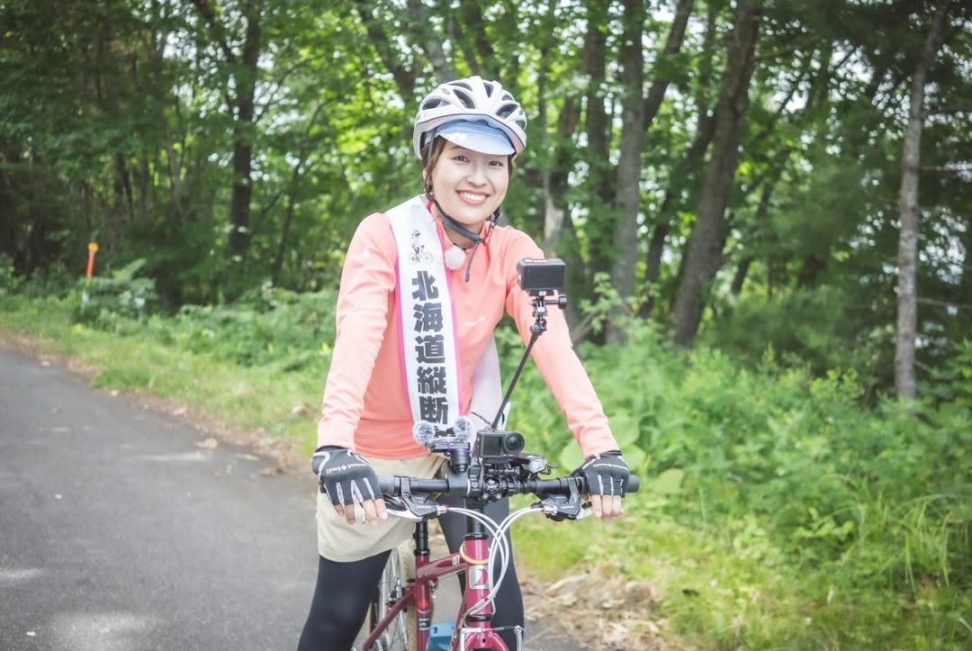 「5日目は体力の限界を感じながら漕ぎ続けました、、」MBSアナウンサー・山崎香佳、"自転車たび北海道縦断編"の前半を終了！