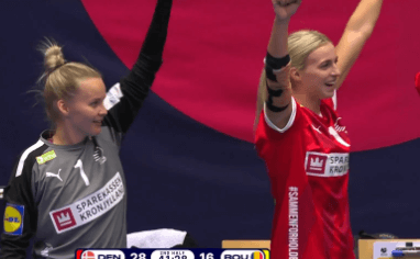 【ハンドボール】第26回女子世界選手権グループE デンマーク vs. ルーマニア