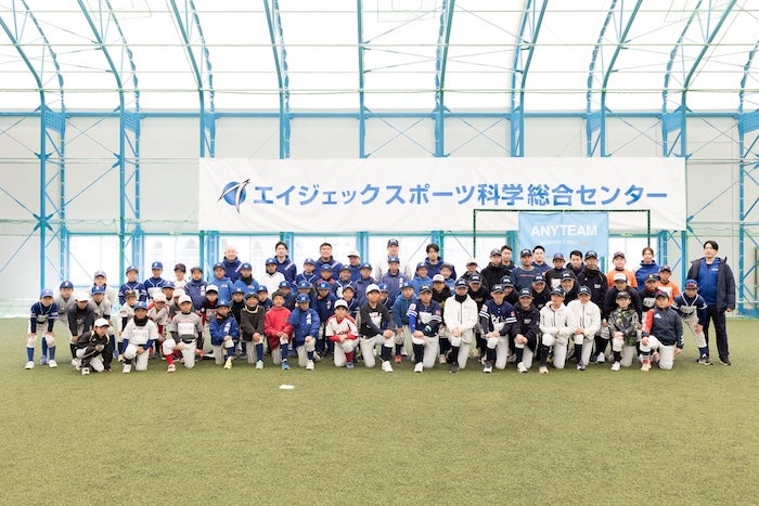 スポーツの発展に貢献目指す「ANYTEAM」が協賛　ルートインBCリーグ ジュニア測定会が開催！