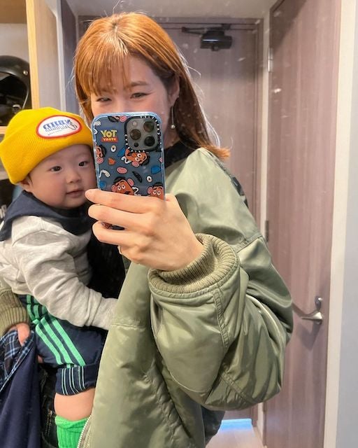 木村沙織が長男とのツーショットを公開！！靴下の履かせ方で血液型が分かる！？