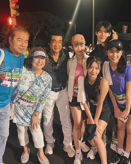 「偶然お会いしました」ホノルルマラソン参加のキャシー中島、あの