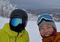 伊達公子、北海道・キロロでスキー満喫！「雪質の違いを楽しめた」