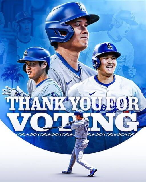 4年連続の球宴出場を果たす大谷翔平がファンに感謝を報告