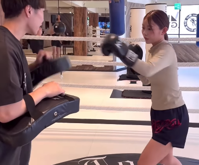 スポーツ好き人気グラドル、初のリール挑戦！キックボクシングの奮闘姿が”誉れ高い”とファン歓喜