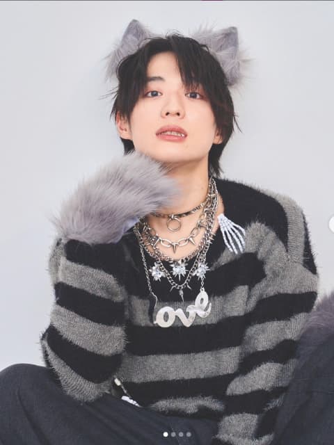 福本大晴　かっこかわいいオオカミ姿を披露