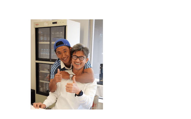 日本のレジェンド二人の写真にファン大興奮！